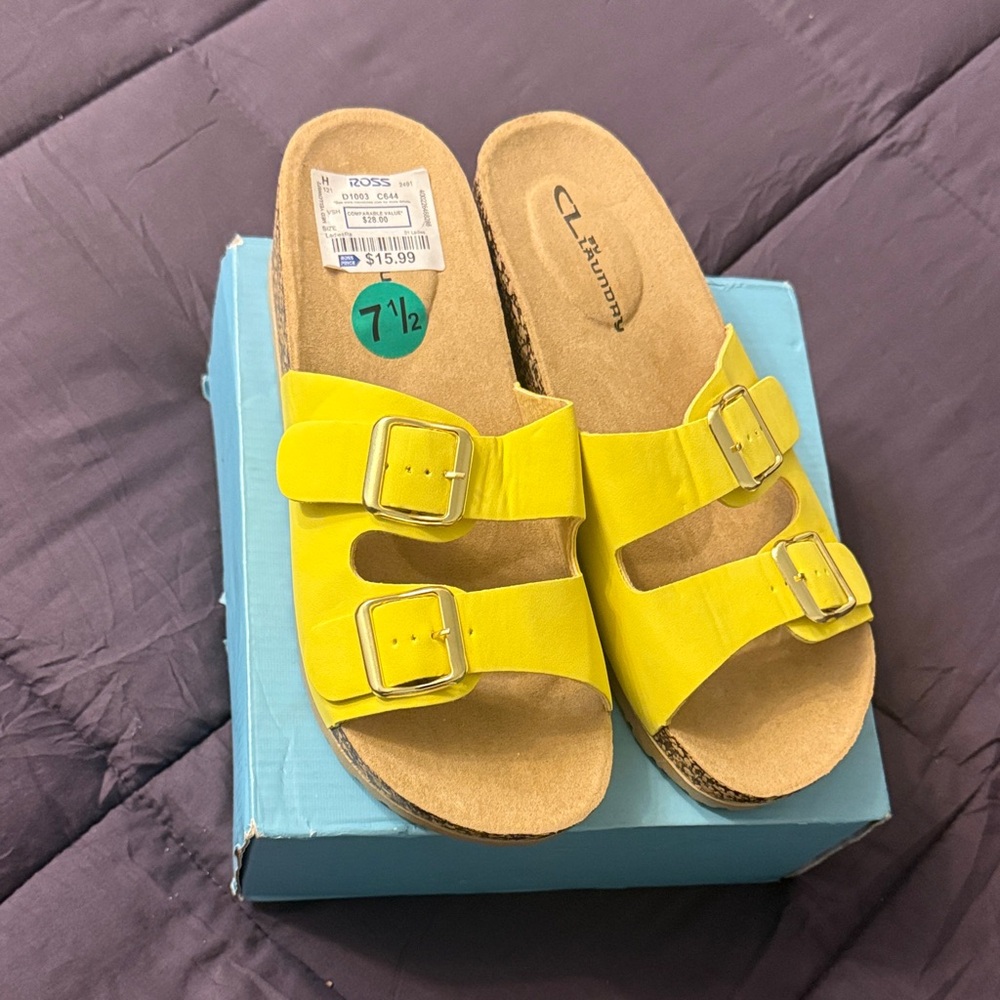 Yellow Women's Sandals